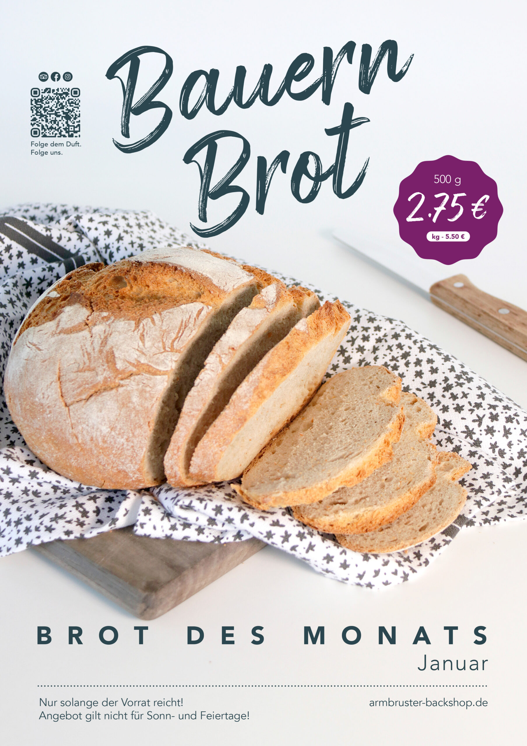 Brot des Monats Januar Brot des Monats Januar